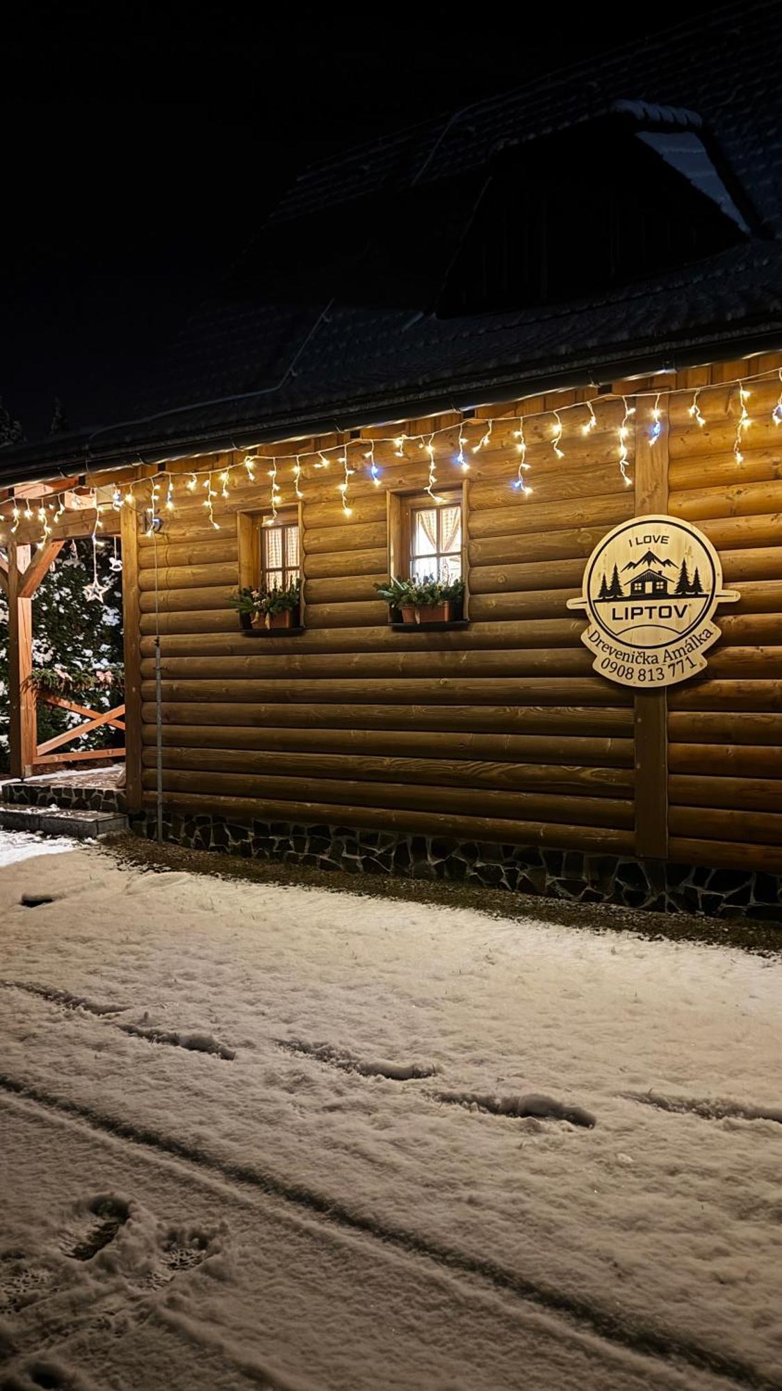 Hotel Drevenicka Amalka Liptovský Trnovec Exterior foto